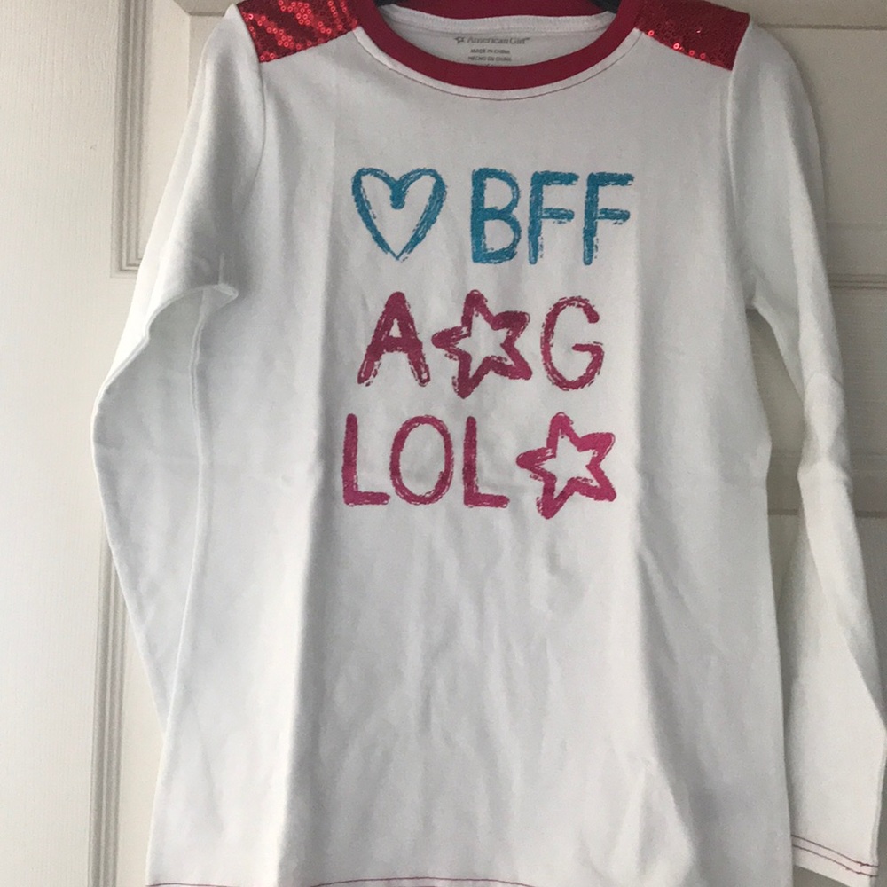 New Long Sleeved American Girl Shirt